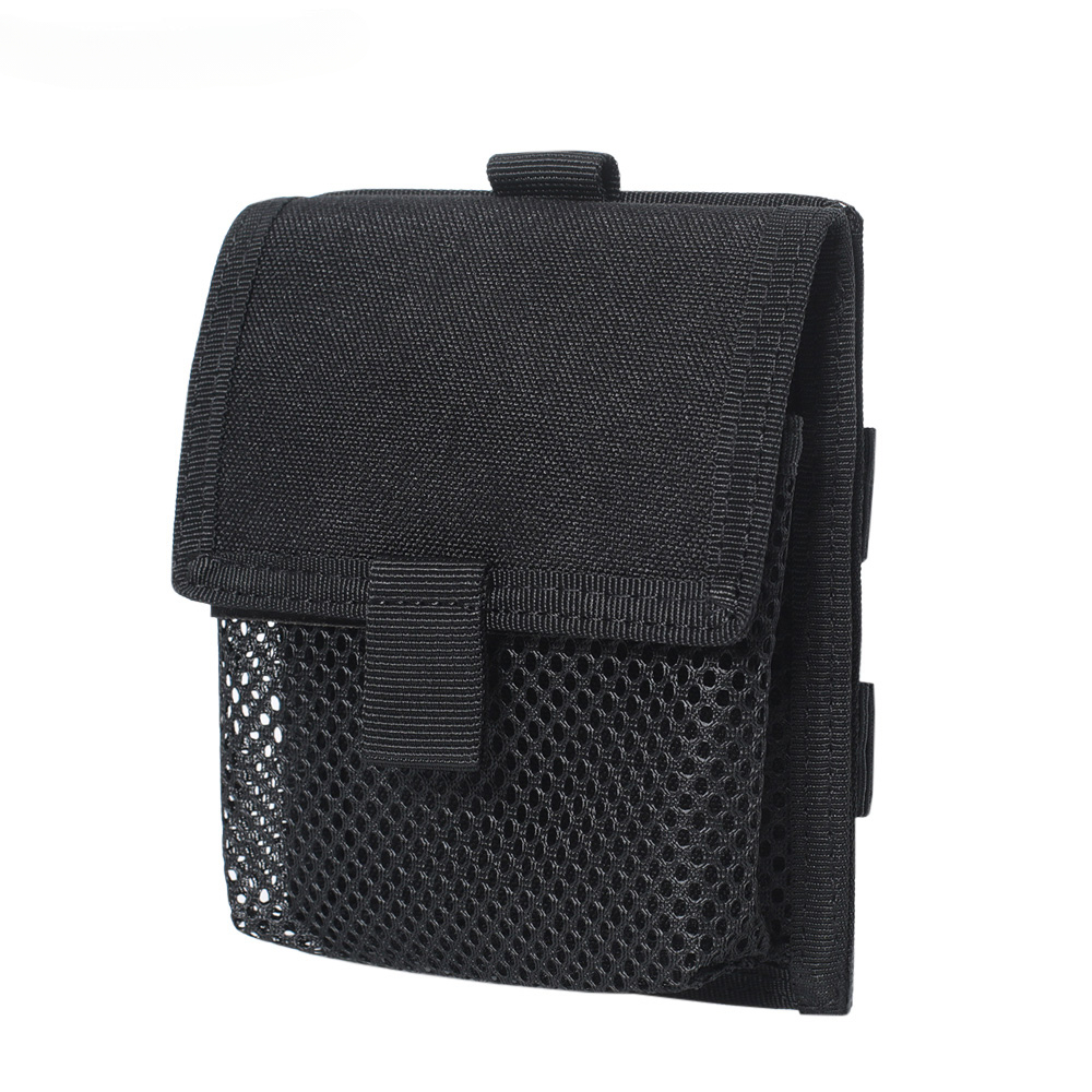 Running Gear Phone - กระเป๋าเข็มขัดรัดเอว Molle กระเป๋าใส่โทรศัพท์ขนาดเล็กกระเป๋าเครื่องมือ EDC พร้อมห่วงตะขอสำหรับอุปกรณ์การล่าสัตว์วิ่งแคมป์ปิ้ง
