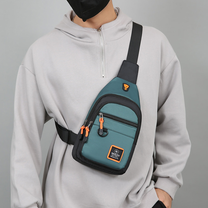 Running Gear Phone - Casual Men กระเป๋าไนลอนกระเป๋าสะพายขนาดเล็กวิ่งขี่จักรยานเข็มขัดสลิงกระเป๋ากีฬากลางแจ้งกระเป๋าสะพายข้างกระเป๋าเดินทางกระเป๋าโทรศัพท์
