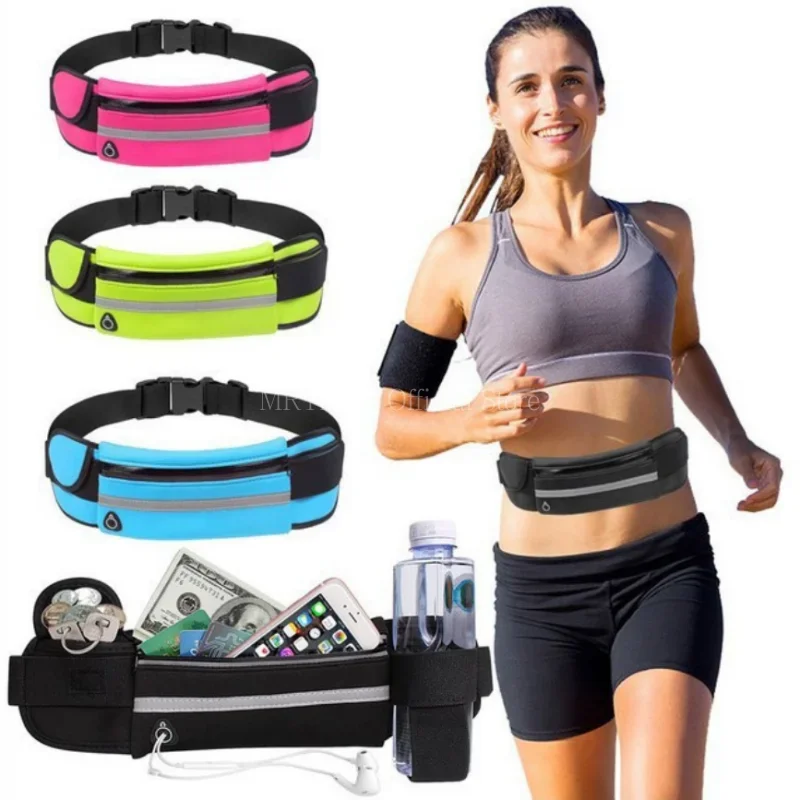 Running Gear Phone - 1 PC กระเป๋าวิ่งผู้หญิงเอวกระเป๋าเข็มขัดกระเป๋าผู้ชายกีฬา Fanny Pack กระเป๋าโทรศัพท์มือถือ