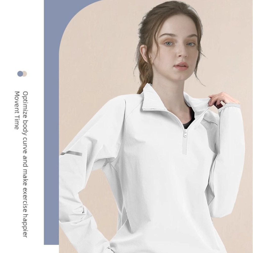 เสื้อยืดแขนยาวผู้ชายแบบซิปครึ่ - Running Gear Gym บทวิจารณ์และราคา
