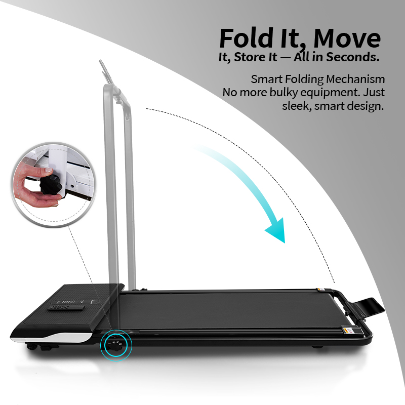 ลู่วิ่งไฟฟ้าแบบพับได้ 2-in-1 ป - Running Gear Gym บทวิจารณ์และราคา