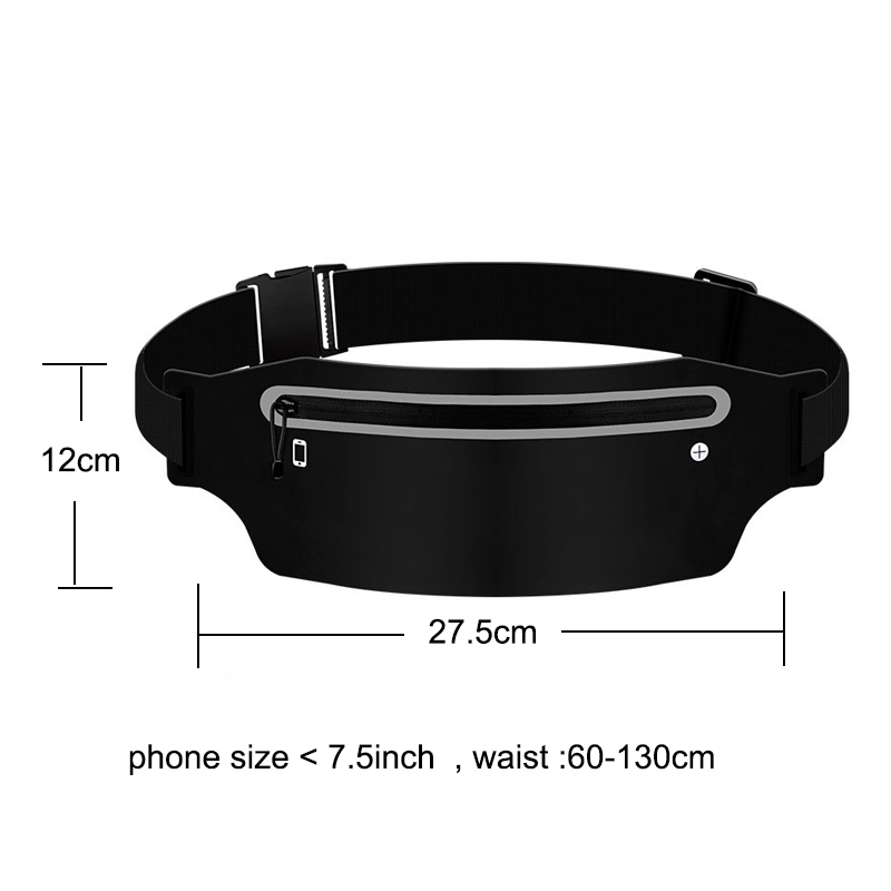วิ่งเข็มขัดเอวกระเป๋ากีฬา Fann - Running Gear Phone บทวิจารณ์และราคา