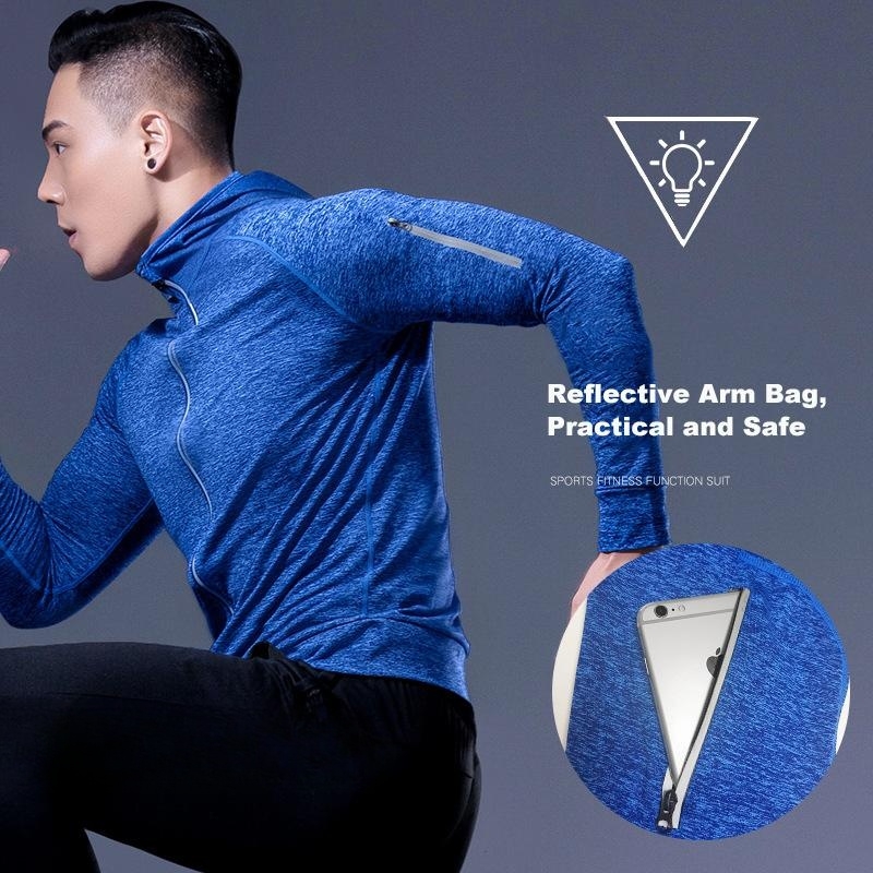 ชุดออกกำลังกายผู้ชาย 5 ชิ้น ชุ - Running Gear Gym บทวิจารณ์และราคา