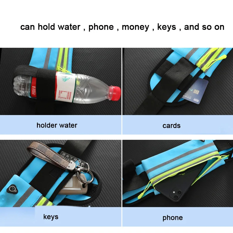 กีฬา Fanny Pack ผู้หญิงวิ่งเอว - Running Gear Phone บทวิจารณ์และราคา