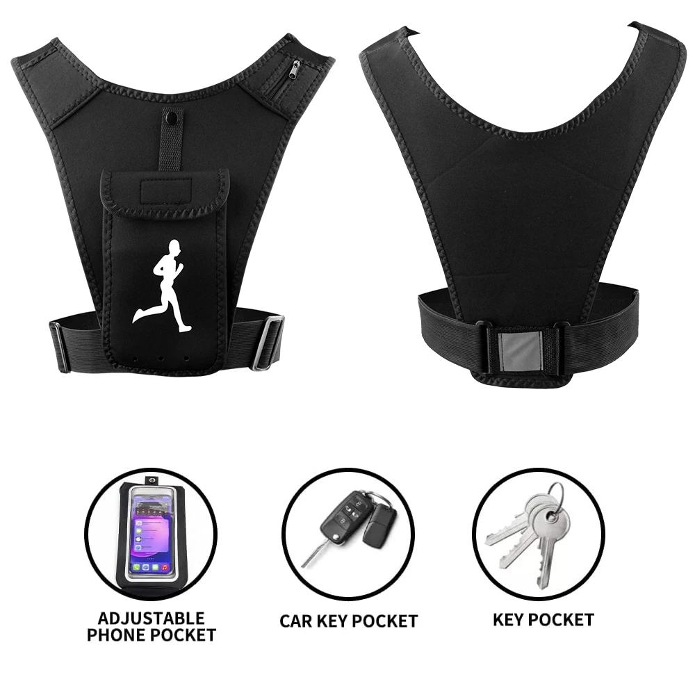 Xqqmxx เสื้อกั๊กใส่วิ่งสำหรับผ - Running Gear Phone Holder บทวิจารณ์และราคา