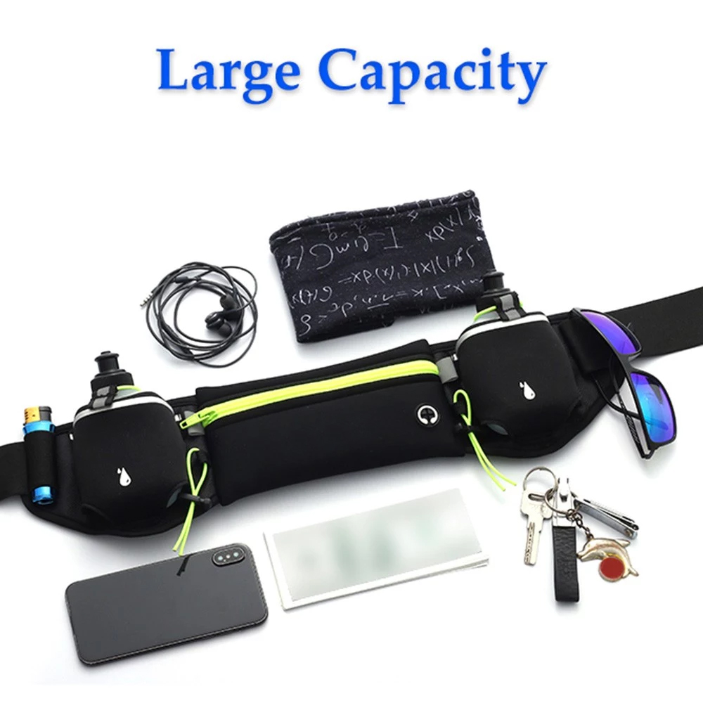 เข็มขัดวิ่ง 1 ชิ้นพร้อมขวดน้ํา - Running Gear Phone บทวิจารณ์และราคา