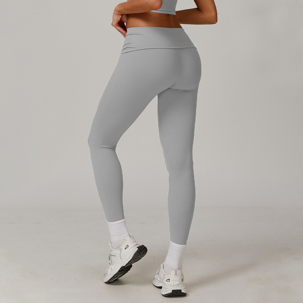 กางเกงโยคะสำหรับผู้หญิงแบบเอวพ - Running Gear Gym บทวิจารณ์และราคา