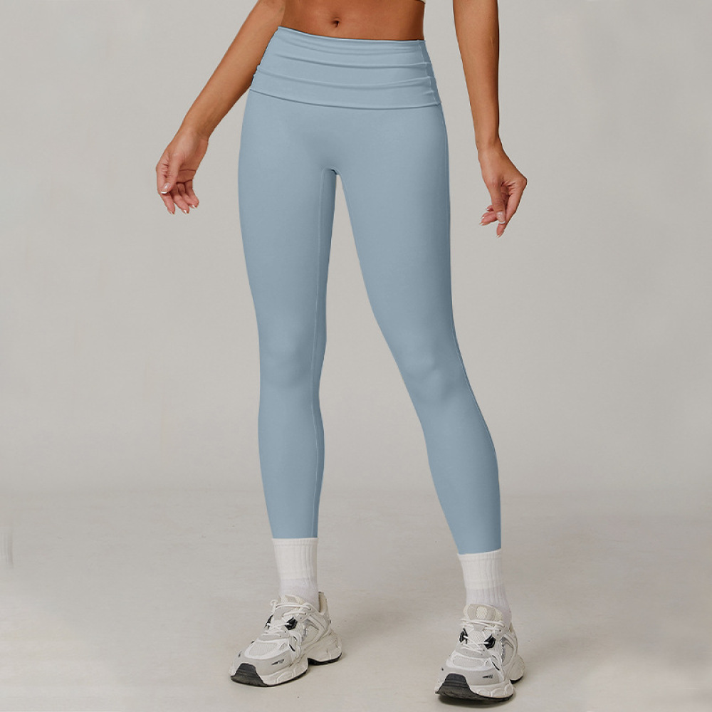 กางเกงโยคะสำหรับผู้หญิงแบบเอวพ - Running Gear Gym บทวิจารณ์และราคา