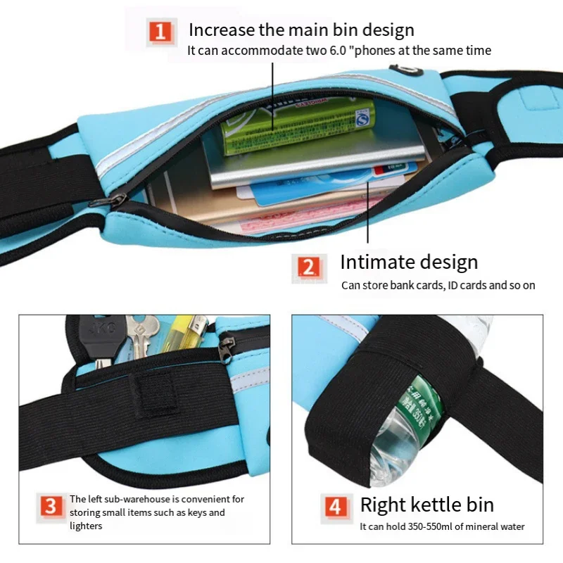 1 PC กระเป๋าวิ่งผู้หญิงเอวกระเ - Running Gear Phone บทวิจารณ์และราคา